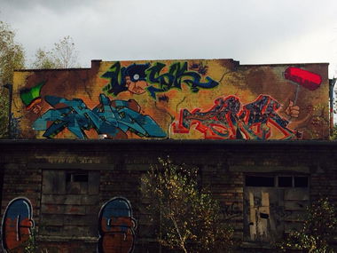 Graffiti Wall - Photo by Vosck