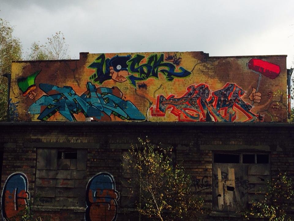 Graffiti Wall - Photo by Vosck