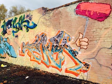 Graffiti Wall - Photo by Vosck