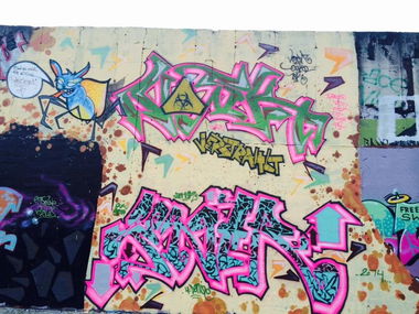 Graffiti Wall - Photo by Vosck