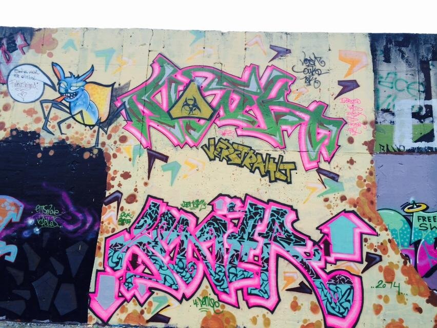 Graffiti Wall - Photo by Vosck