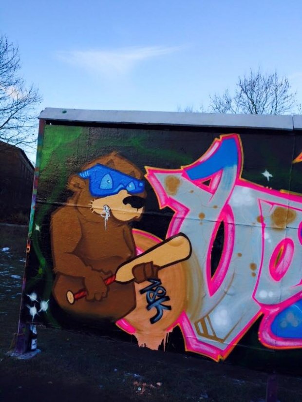 Graffiti Wall - Photo by Vosck