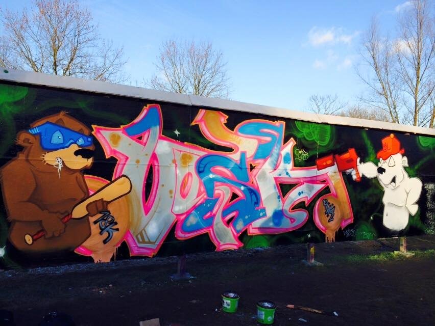 Graffiti Wall - Photo by Vosck