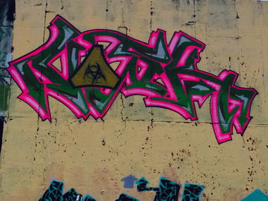 Graffiti Wall - Photo by Vosck - Vosk