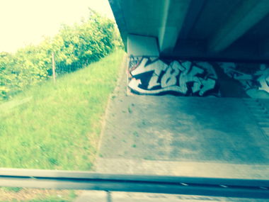 Graffiti Wall - Photo by Vosck - Stäg, Frism