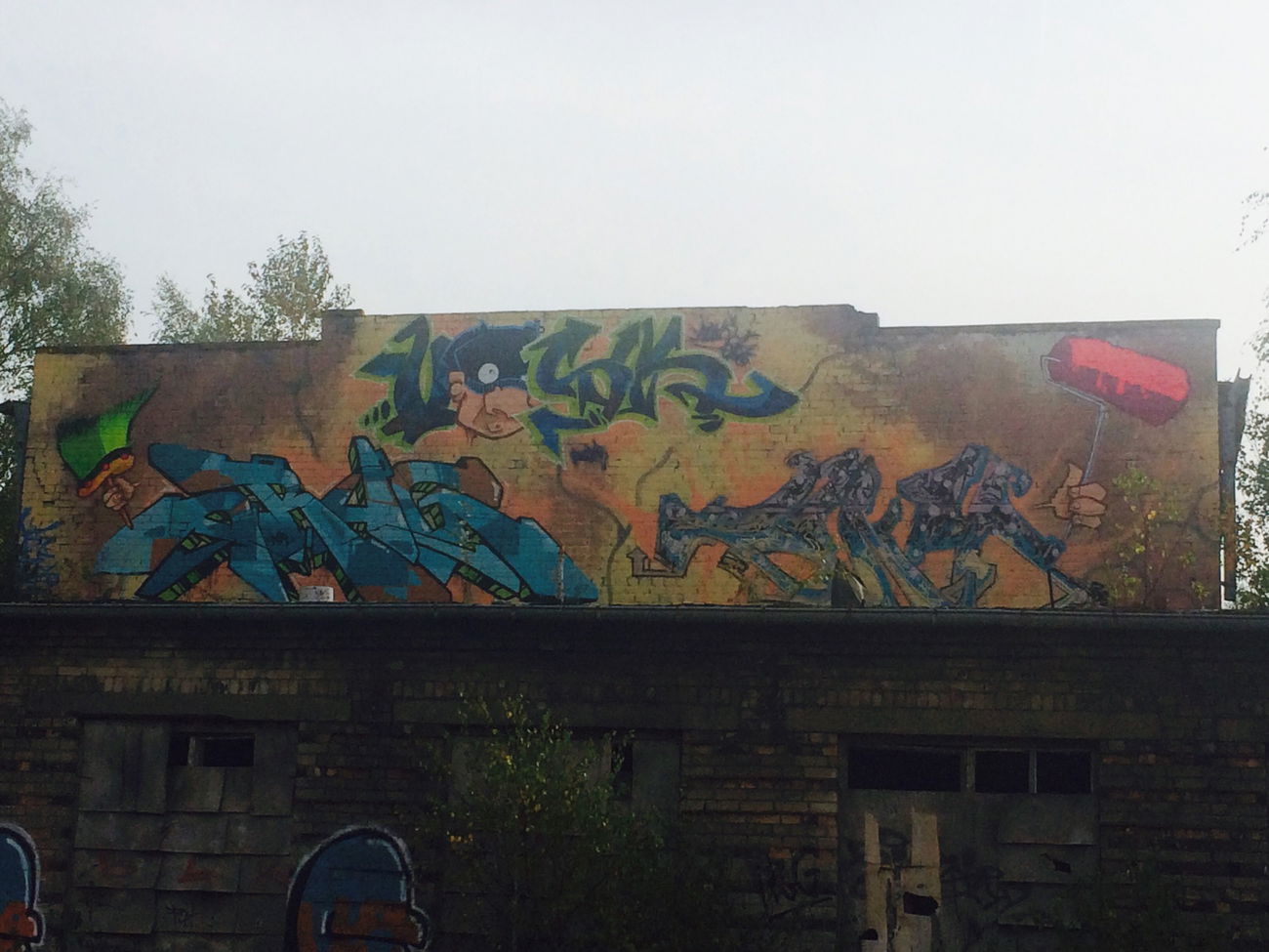 Graffiti Wall - Photo by Vosck - Drug, Vosk, Zenar