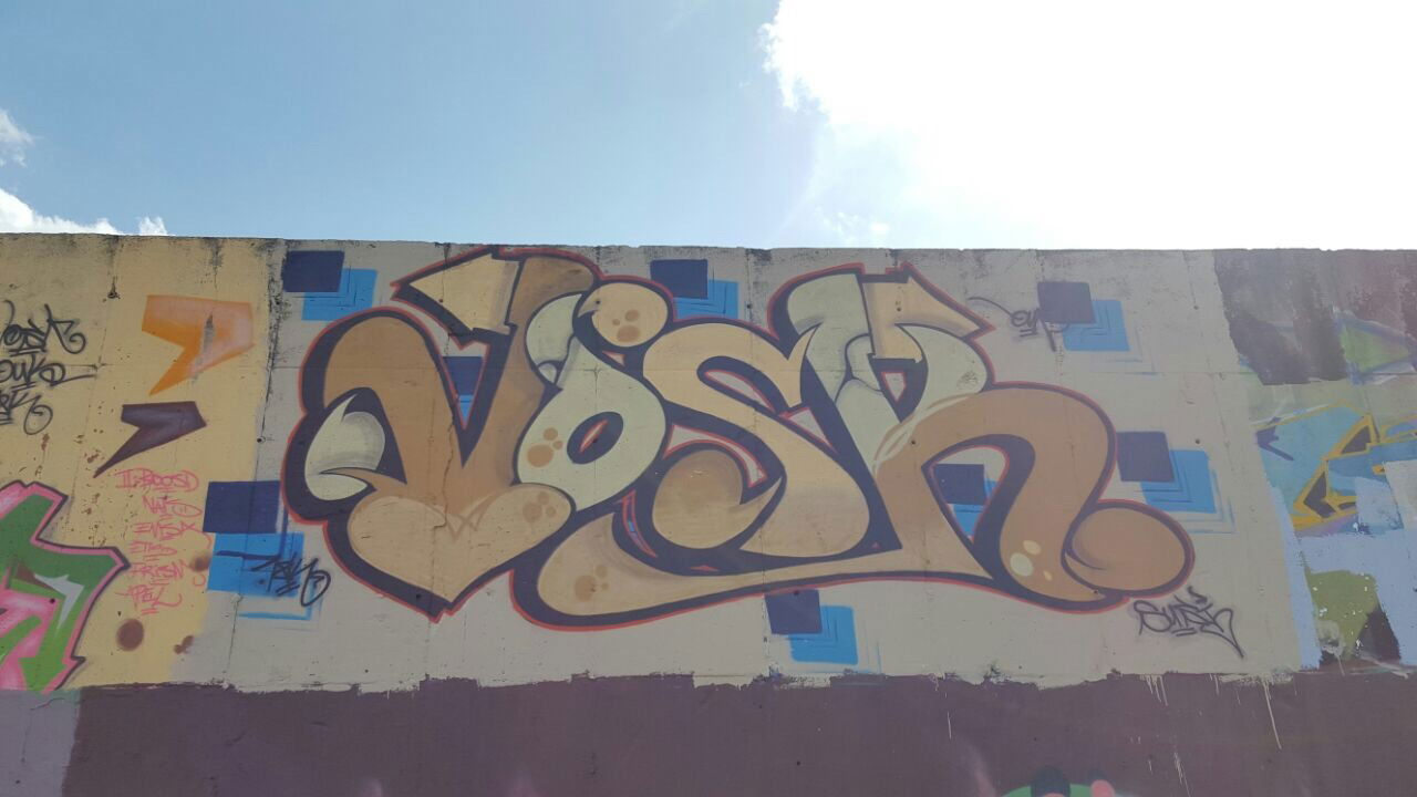 Graffiti Wall - Photo by Vosck - Vosk