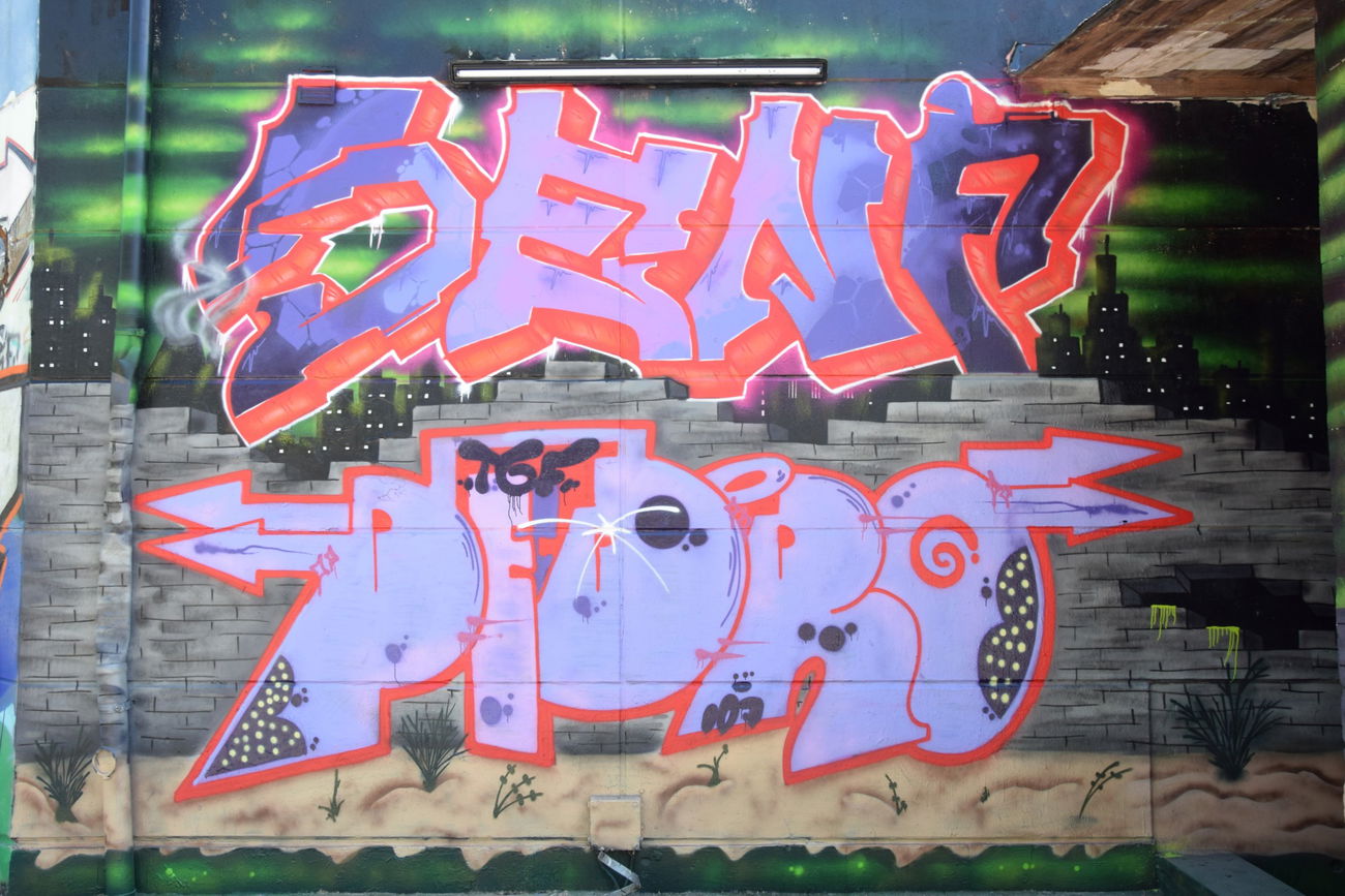 Graffiti Wall - Photo by VoteforPedro - Senf, Pedro, TGF