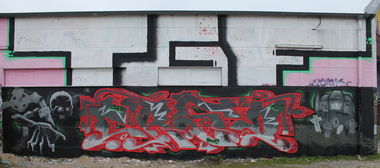 Graffiti Wall - Photo by VoteforPedro - tgf, erso, osnabrück