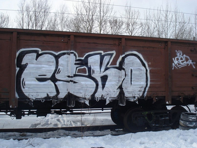 Graffiti Train - Photo by Vred - Vred (2012)
