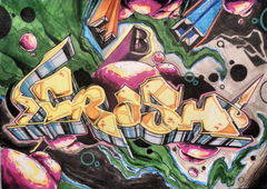 Graffiti Wall - Photo by VzumA