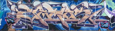 Graffiti Wall - Photo by VzumA - graffiti, lans, knut