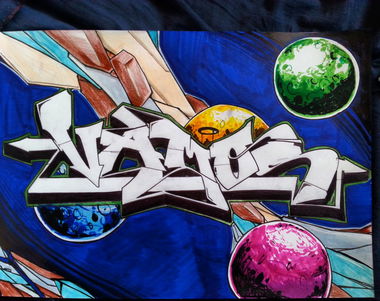 Graffiti Sketch - Photo by VzumA - ebs, graffiti, electricboogiez
