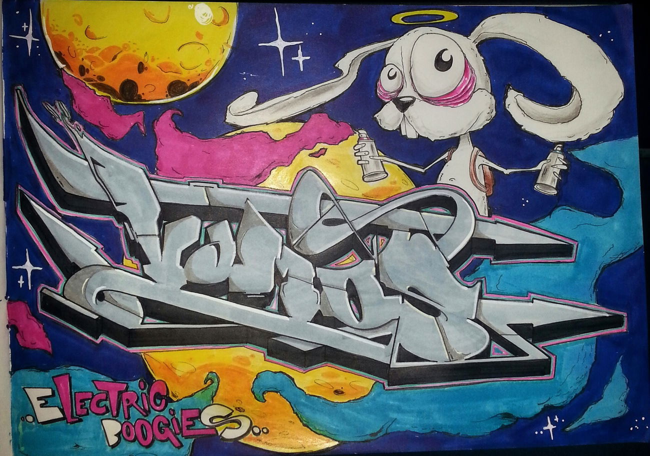 Graffiti Wall - Photo by VzumA - ebs