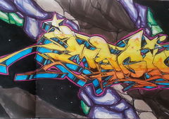 Graffiti Wall - Photo by VzumA