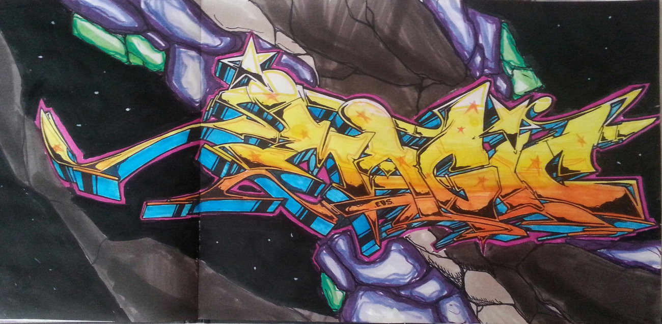 Graffiti Wall - Photo by VzumA