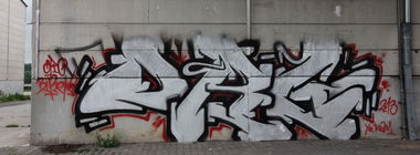 Graffiti Wall in Germany - Photo by WACHESAUGE - org, birek, 2013