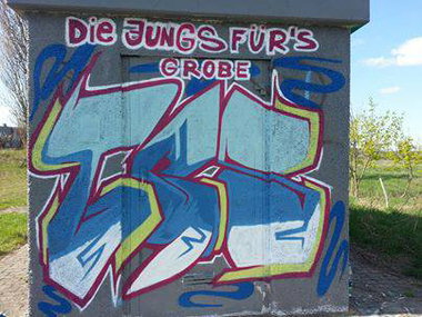 Graffiti Bombing - Photo by WANKzilla (2013)