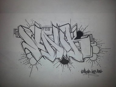 Graffiti Sketch - Photo by WANKzilla (2013)