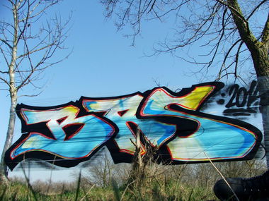 Graffiti Wall - Photo by WANTED97