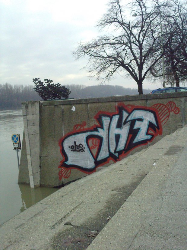 Graffiti Bombing - Photo by WANTED97