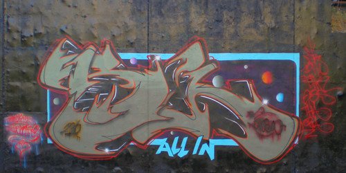 Graffiti Wall - Photo by WANTED97