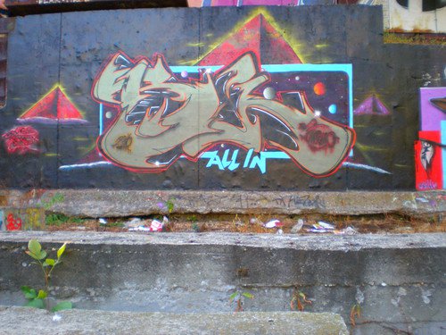 Graffiti Wall - Photo by WANTED97