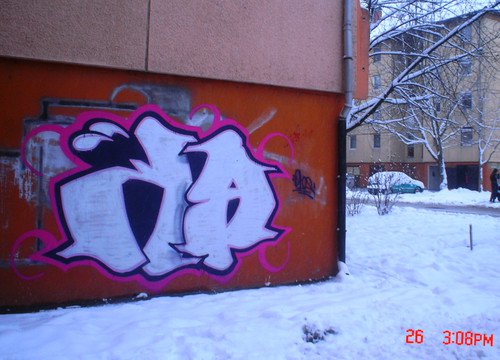 Graffiti Bombing - Photo by WANTED97