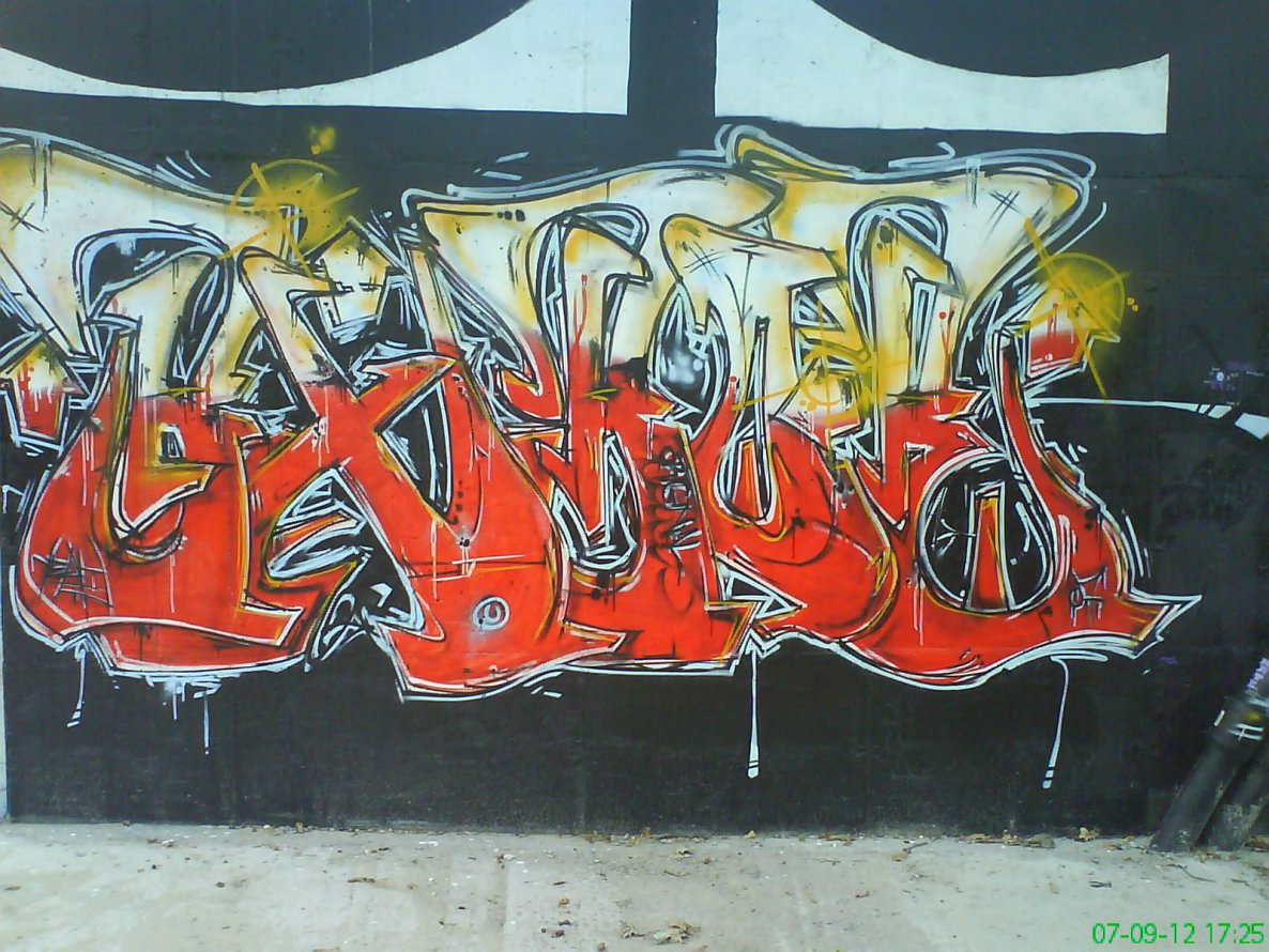 Graffiti Wall - Photo by WANTED97