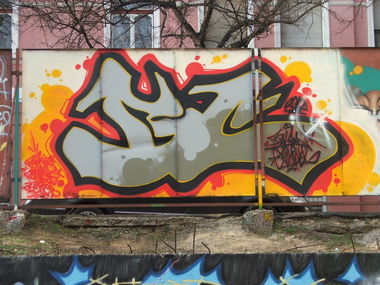 Graffiti Wall - Photo by WANTED97