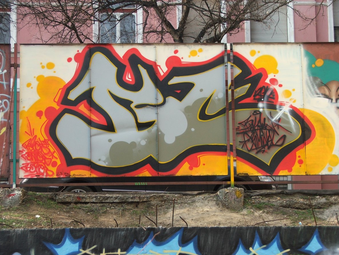 Graffiti Wall - Photo by WANTED97