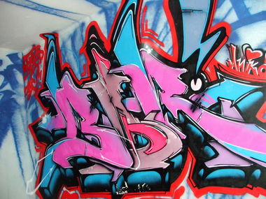 Graffiti Wall - Photo by WANTED97