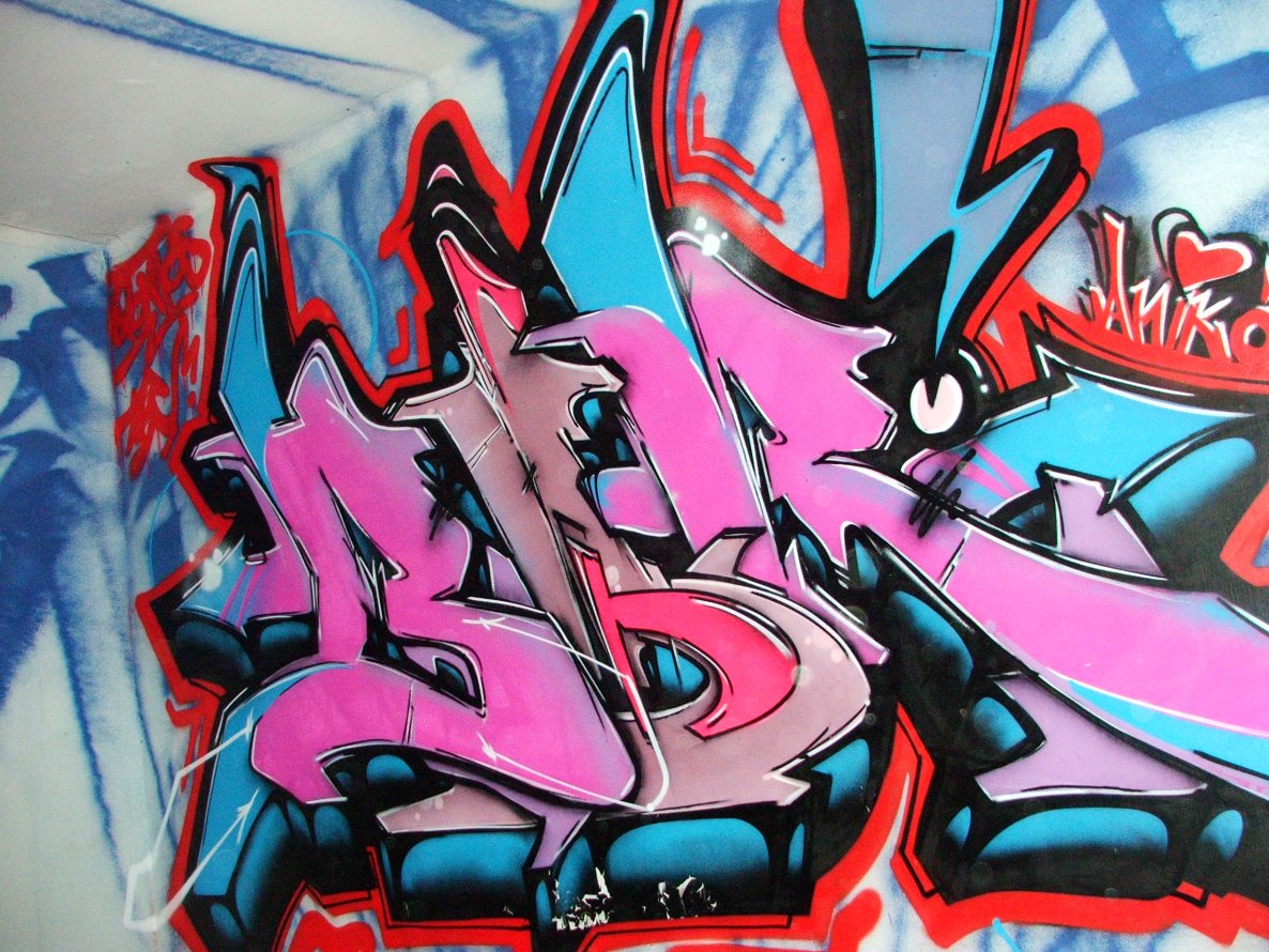 Graffiti Wall - Photo by WANTED97