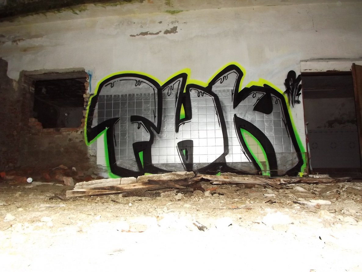 Graffiti Bombing - Photo by WANTED97