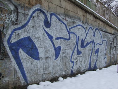 Graffiti Bombing - Photo by WANTED97
