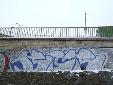 Graffiti Bombing - Photo by WANTED97