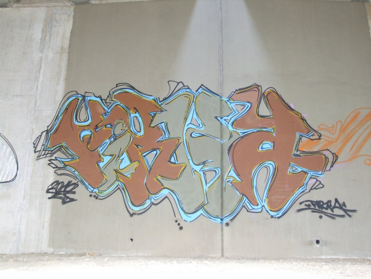 Graffiti Wall - Photo by WANTED97