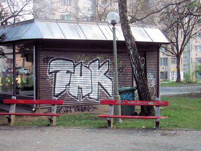 Graffiti Bombing - Photo by WANTED97