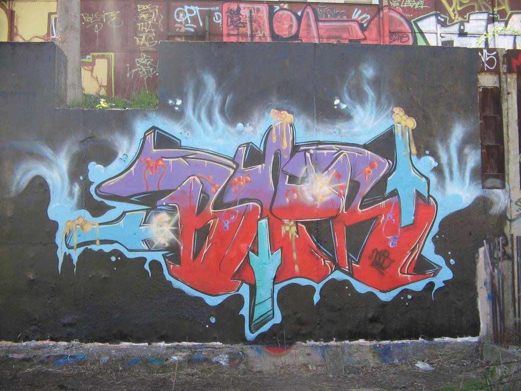 Graffiti Wall - Photo by WANTED97