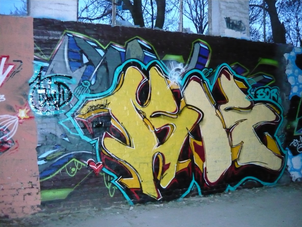 Graffiti Wall - Photo by WANTED97