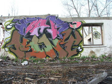 Graffiti Wall - Photo by WANTED97