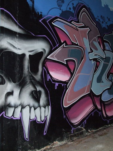 Graffiti Wall - Photo by WANTED97