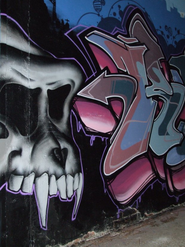 Graffiti Wall - Photo by WANTED97