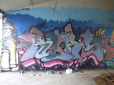 Graffiti Wall - Photo by WANTED97