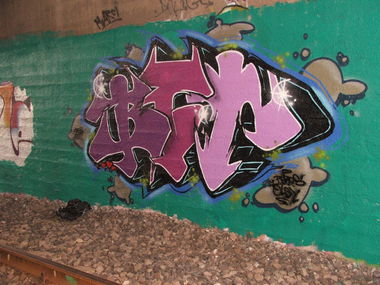 Graffiti Wall - Photo by WANTED97