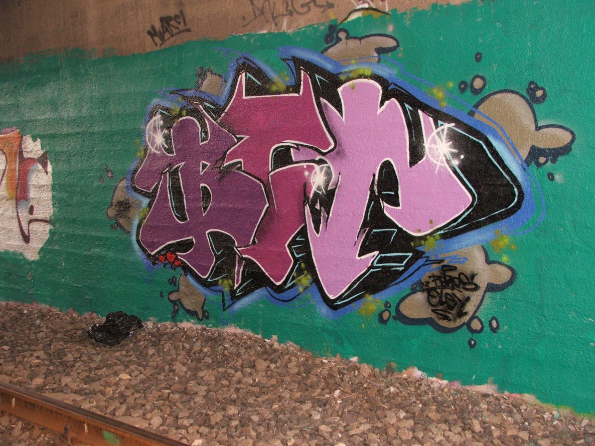 Graffiti Wall - Photo by WANTED97