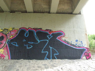 Graffiti Bombing - Photo by WANTED97