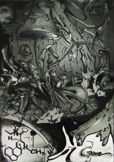 Graffiti Wall - Photo by WANTED97