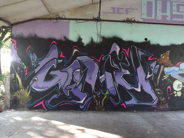 Graffiti Wall - Photo by WANTED97