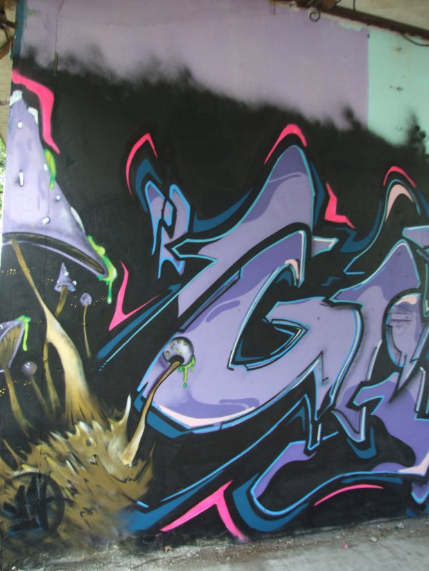 Graffiti Wall - Photo by WANTED97